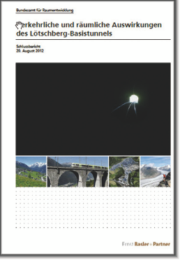 Pubblicazione Studio sugli effetti della galleria di base del Lötschberg sul modo di viaggiare