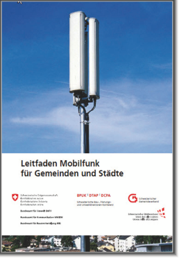 Publikation Leitfaden Mobilfunk für Gemeinden und Städte