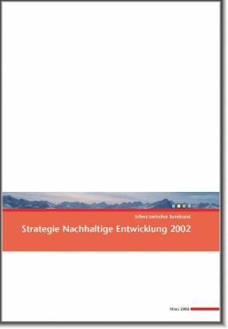 Publikation Strategie Nachhaltige Entwicklung 2002