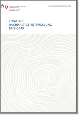Publikation Strategie Nachhaltige Entwicklung 2012-2015