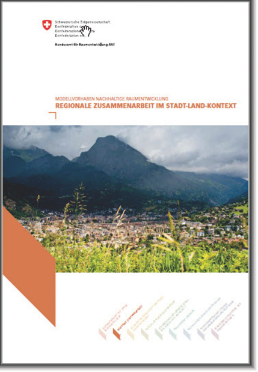 Publikation Regionale Zusammenarbeit im Stadt-Land-Kontext