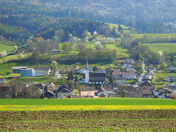 Sieben jurassische Gemeinden haben als Mikroregion Haute-Sorne unter anderem eine überkommunale Industriezone errichtet.