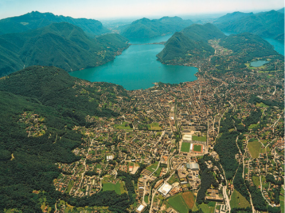 Das neue Quartier Cornaredo wird von den Gemeinden Canobbio, Lugano und Porza gemeinsam entwickelt.