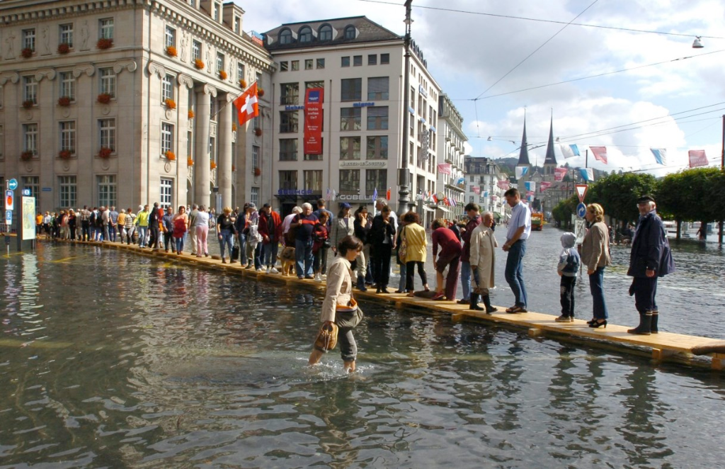 Inondation Lucerne 2005