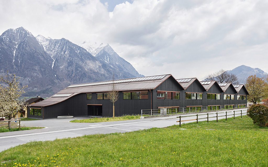 Bâtiment scolaire Feld à Azmoos (SG)