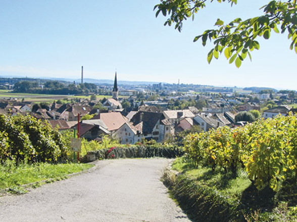 Les communes situées entre les lacs de Neuchâtel et de Bienne (ici Le Landeron) ont élaboré un plan directeur régional.<br />