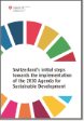Publikation Switzerland’s initial steps towards the implementation of the 2030 Agenda for Sustainable Development