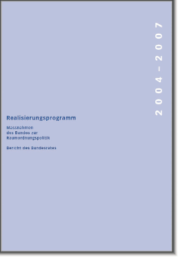 Publication Programme de réalisation 2004-2007