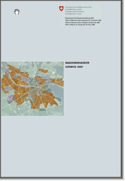 Publikation Bauzonenstatistik Schweiz 2007